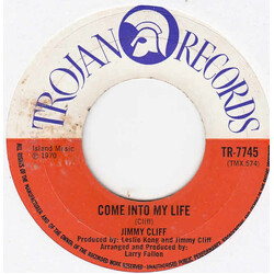 Jimmy Cliff Come Into My Life USED VINYL 7INCH 45 RPM SINGLE