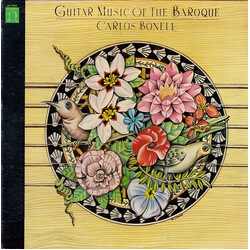 Carlos Bonell Guitar Music Of The Baroque Vinyl LP USED