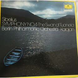Jean Sibelius / Berliner Philharmoniker / Herbert Von Karajan Symphony No. 4 / The Swan Of Tuonela Vinyl LP USED