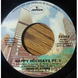 Ohio Players Happy Holidays Pt. 1 / Happy Holidays Pt. 2 USED VINYL 7INCH SINGLE 45 RPM