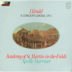 Georg Friedrich Händel / The Academy Of St. Martin-in-the-Fields / Sir Neville Marriner 6 Concerti Grossi, Op.3 Vinyl LP USED
