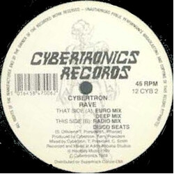 Cybertron Rave USED VINYL 12INCH 45 RPM