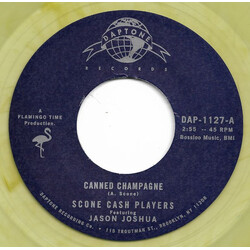 Scone Cash Players Canned Champagne USED VINYL 7INCH 45 RPM SINGLE LIMITED EDITION