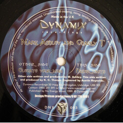 Charly T / Mark Ashley Elevate Your Mind / Higher Limits USED VINYL 12INCH