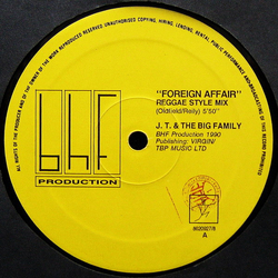 J.T. And The Big Family Foreign Affair Vinyl 12" USED