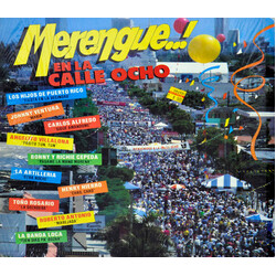 Various Merengue En La Calle Ocho Vinyl LP USED