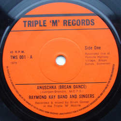 Raymond Kay Band And Singers Anuschka (Brean Dance) Vinyl 7" USED