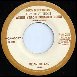 Brian Hyland / Jerry Keller Itsy Bitsy Teenie Weenie Yellow Polkadot Bikini / Here Comes Summer USED VINYL 7INCH 45 RPM