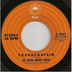 The Edgar Winter Group Frankenstein USED VINYL 7INCH 45 RPM SINGLE REPRESS STYRENE STEREO