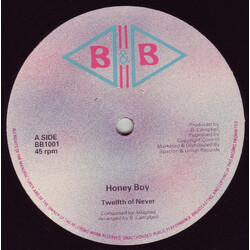 Honey Boy Twelfth Of Never / A Class Girl USED VINYL 12INCH 45 RPM