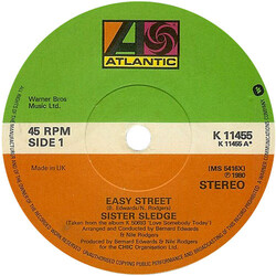 Sister Sledge Easy Street USED VINYL 7INCH 45 RPM