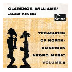 Clarence Williams' Jazz Kings Treasures Of North-American Negro Music Volume 3 USED VINYL 7INCH EP 45 RPM