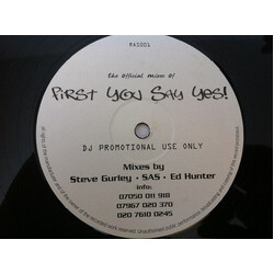 Jill Francis The Official Mixes Of First You Say Yes! USED VINYL 12INCH PROMO