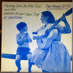 Jean Ritchie Marching Across The Green Grass And Other American Children Game Songs Vinyl LP USED