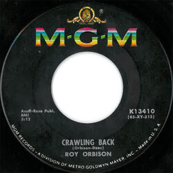 Roy Orbison Crawling Back / If You Can't Say Something Nice Vinyl 7" USED
