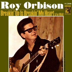 Roy Orbison Breakin' Up Is Breakin' My Heart / Wait USED VINYL 7INCH 45 RPM
