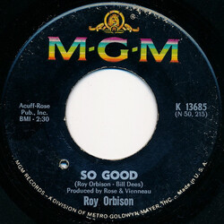 Roy Orbison So Good / Memories USED VINYL 7INCH 45 RPM SINGLE