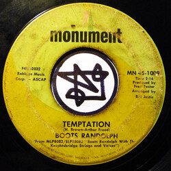 Boots Randolph Temptation / You've Lost That Lovin' Feelin' Vinyl 7" USED