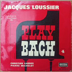 Jacques Loussier Play Bach 4 Vinyl LP USED