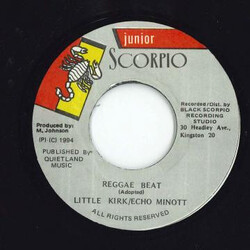 Little Kirk / Echo Minott Reggae Beat USED VINYL 7INCH 45 RPM