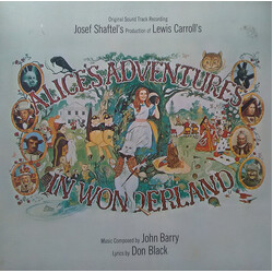 John Barry Alice's Adventures In Wonderland Vinyl LP USED
