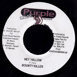 Bounty Killer Hey Yallow USED VINYL 7INCH 45 RPM