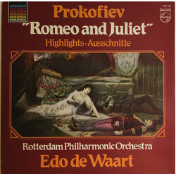 Rotterdams Philharmonisch Orkest / Edo de Waart Highlights from Romeo and Juliet Vinyl LP USED