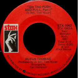 Rufus Thomas (Do The) Push And Pull, Part 1 USED VINYL 7INCH SINGLE 45 RPM REISSUE