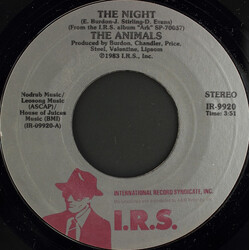 The Animals The Night / No John No USED VINYL 7"