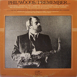 Phil Woods I Remember Vinyl LP USED