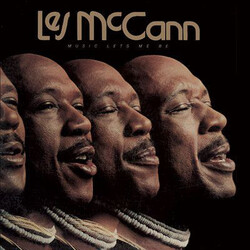 Les McCann Music Lets Me Be Vinyl LP USED