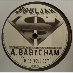 Baby Cham / Dawn Raid (2) Fe De Yout Dem / Royal Dub USED VINYL 12INCH