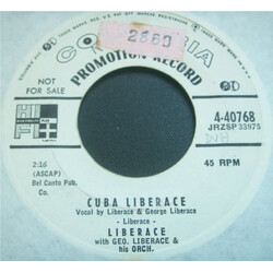 Liberace / George Liberace And His Orchestra Cuba Liberace / The Magic Of Believing USED VINYL 7INCH 45 RPM PROMO