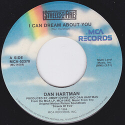 Dan Hartman / The Blasters I Can Dream About You / Blue Shadows USED VINYL 7INCH 45 RPM