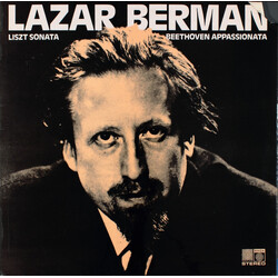 Lazar Berman / Franz Liszt / Ludwig van Beethoven Sonata In B Minor • Appassionata Vinyl LP USED
