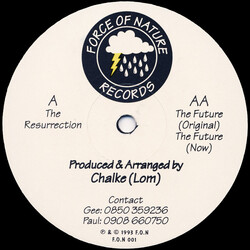 Chalke The Resurrection / The Future USED VINYL 12INCH