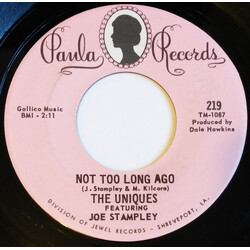 The Uniques (2) Not Too Long Ago / Fast Way Of Living USED VINYL 7INCH SINGLE 45 RPM