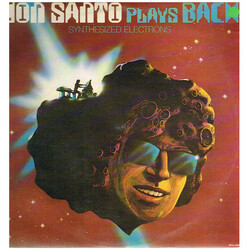 Jon Santo Jon Santo Plays Bach (Synthesized Electrons) Vinyl LP USED