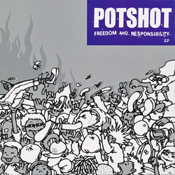 Potshot Freedom And Responsibility USED VINYL 7INCH EP