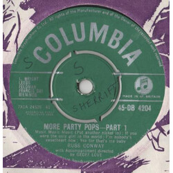 Russ Conway More Party Pops USED VINYL 7INCH 45 RPM SINGLE