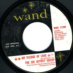 The Joe Jeffrey Group My Pledge Of Love / Margie USED VINYL 7INCH 45 RPM SINGLE STYRENE