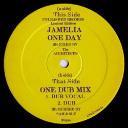 Jamelia One Day (The Architechs Remix) USED VINYL 12INCH LIMITED EDITION 33 S RPM