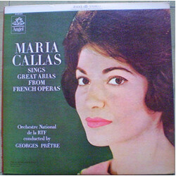 Maria Callas / Orchestre National De France / Georges Prêtre Maria Callas Sings Great Arias From French Operas Vinyl LP USED
