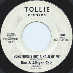 Don & Alleyne Cole Something's Got A Hold Of Me / Gotta Find My Baby USED VINYL 7INCH 45 RPM SINGLE PROMO