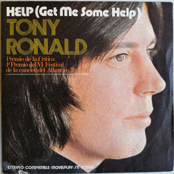 Tony Ronald Help (Get Me Some Help) USED VINYL 7INCH 45 RPM SINGLE