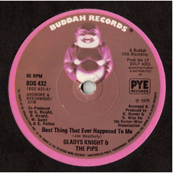 Gladys Knight And The Pips Best Thing That Ever Happened To Me Vinyl 7" USED