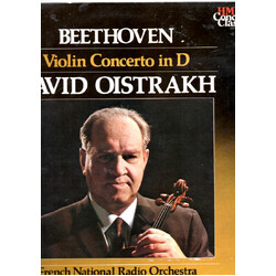 Ludwig Van Beethoven / David Oistrach / Orchestre National De France / André Cluytens Violin Concerto In D Major, Op. 61 Vinyl LP USED
