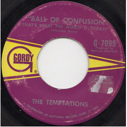 The Temptations Ball Of Confusion (That's What The World Is Today) VINYL 7" USED