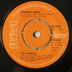Charley Pride The Hunger USED VINYL 7INCH SINGLE STEREO