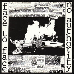 Face To Face No Authority USED VINYL 7INCH SINGLE REPRESS